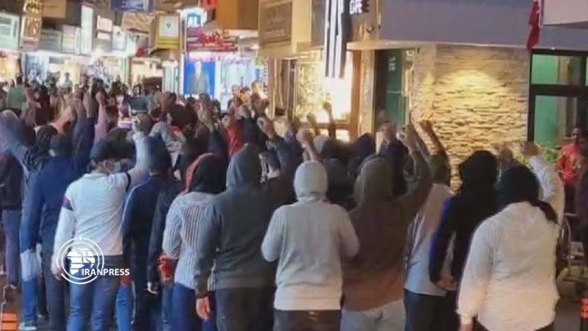 Iranpress: Bahraini protests canceled Hanukkah festival in Manama 