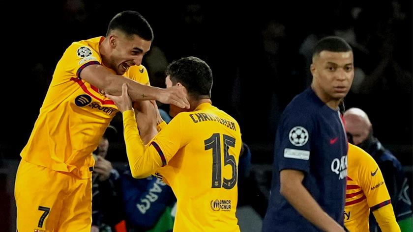 Iranpress: Paris Saint Germain 2-3 FC Barcelona