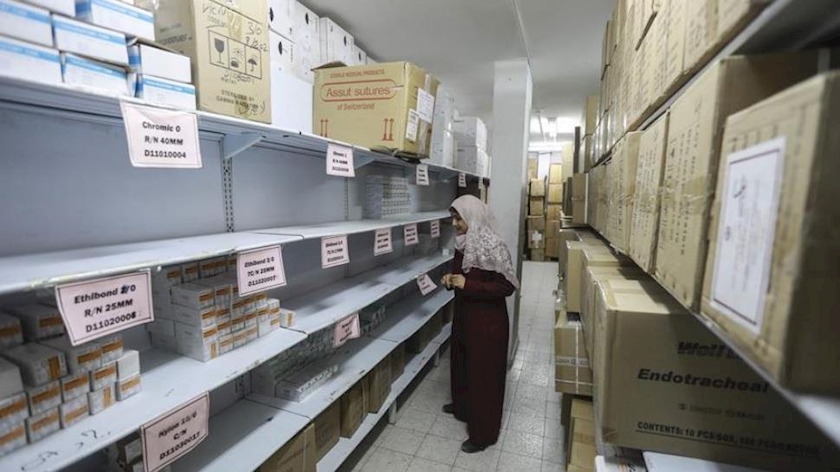 Iranpress: Gaza Health Ministry Sounds Alarm Over Severe Drug Shortages